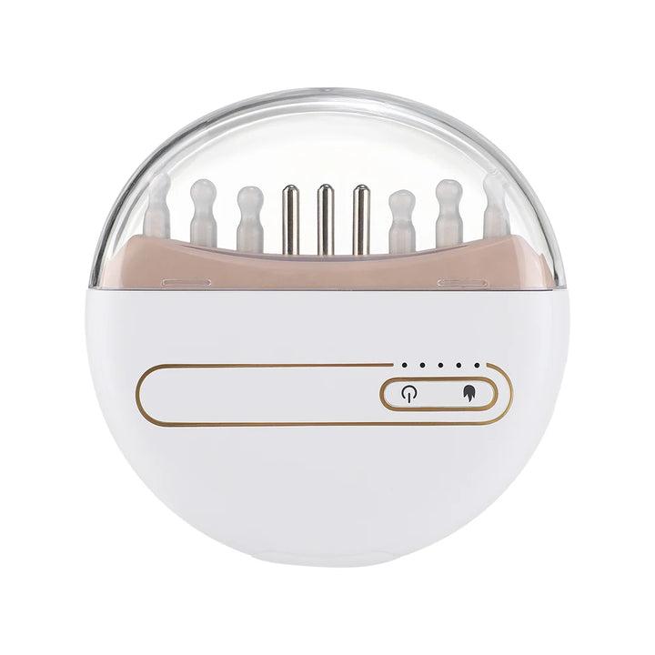 Jade Electric Scalp Massager with Hot Compress and Oil Applicator for Hair Growth