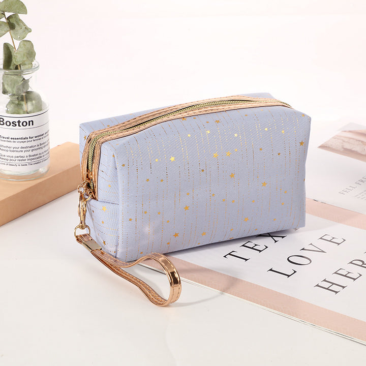 Stylish Bling Stars Cosmetic and Toiletry Bag for Women