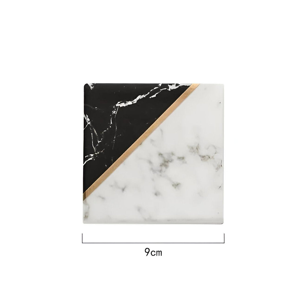 Elegant Marble Ceramic Coasters