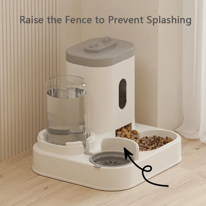 2-in-1 Automatic Cat Feeder & Water Dispenser