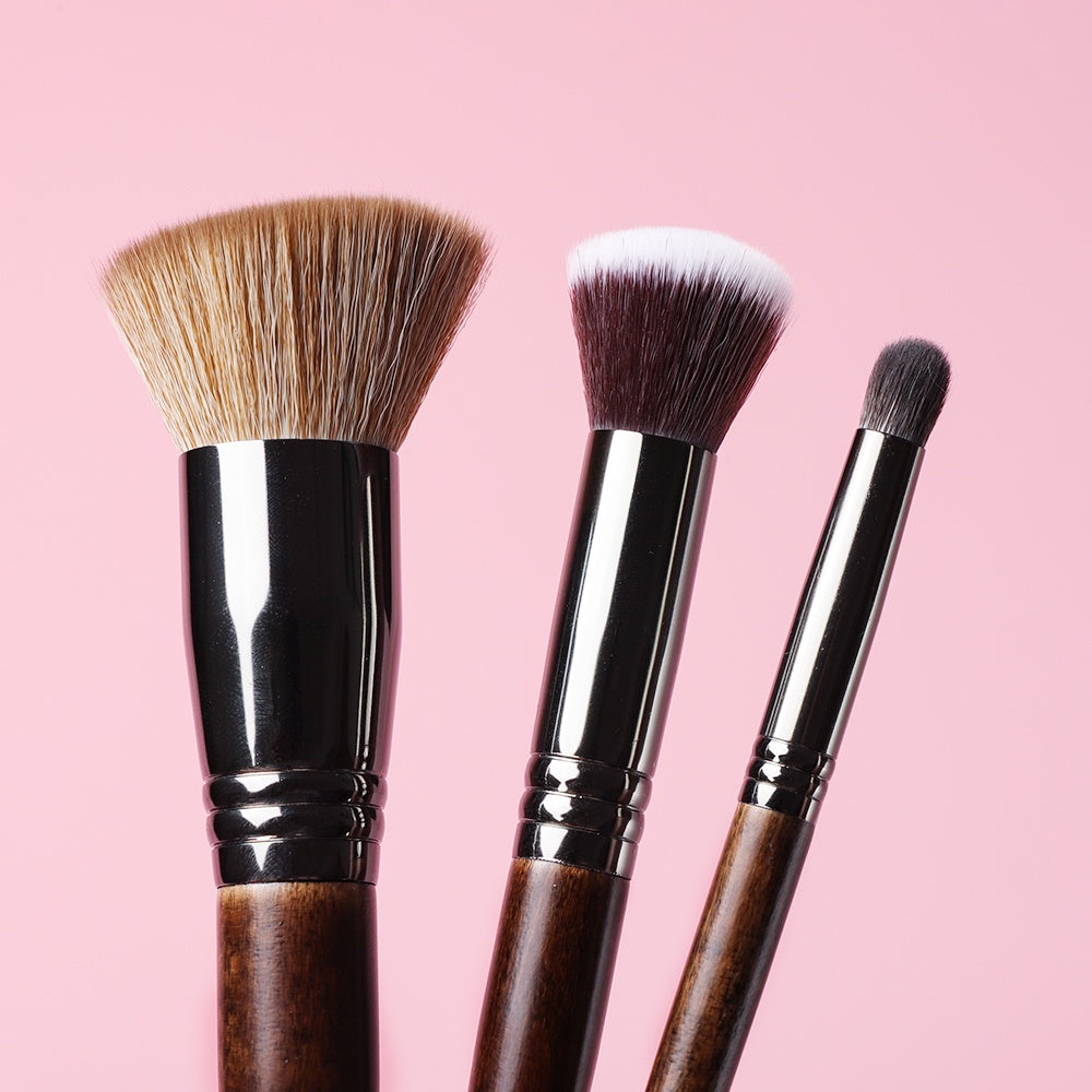 OVW 3-Piece Makeup Brushes Set