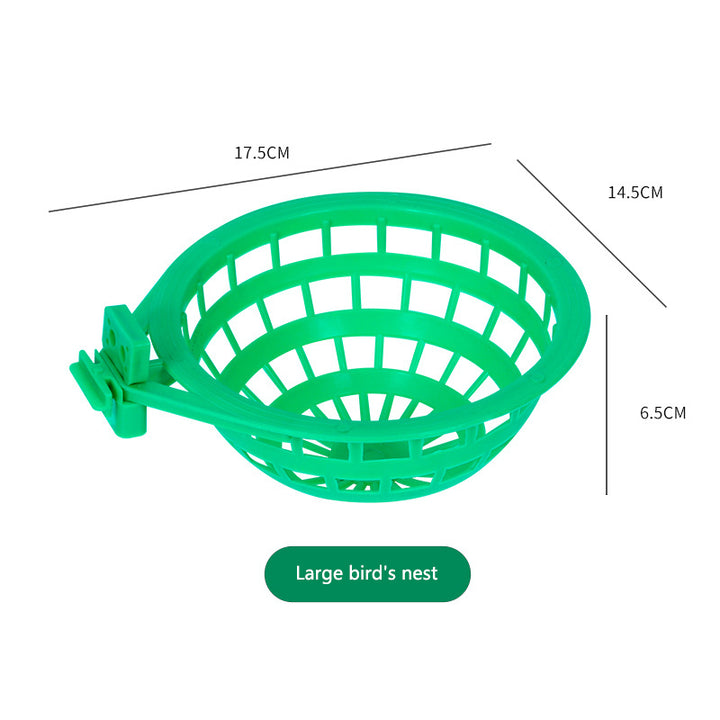 Durable Plastic Bird Nest Cage