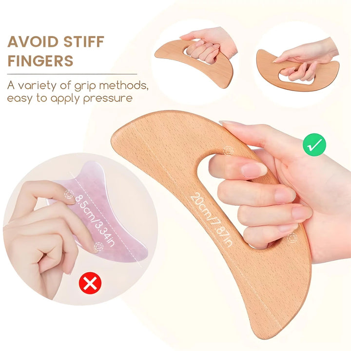 Wood Therapy Massage Gua Sha Tool