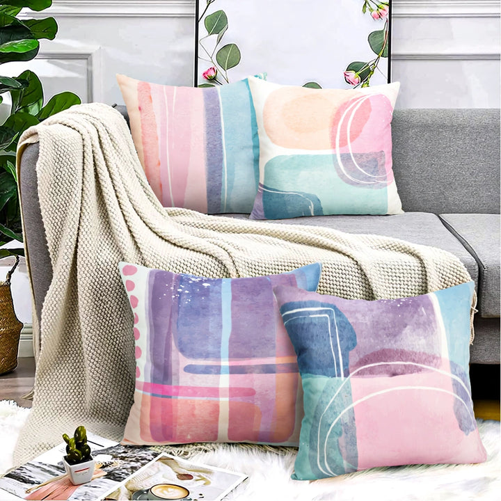 Waterproof Decorative Outdoor Cushion Covers 18"x18"