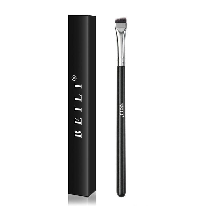 Professional Black Eyebrow & Eyeliner Makeup Brush