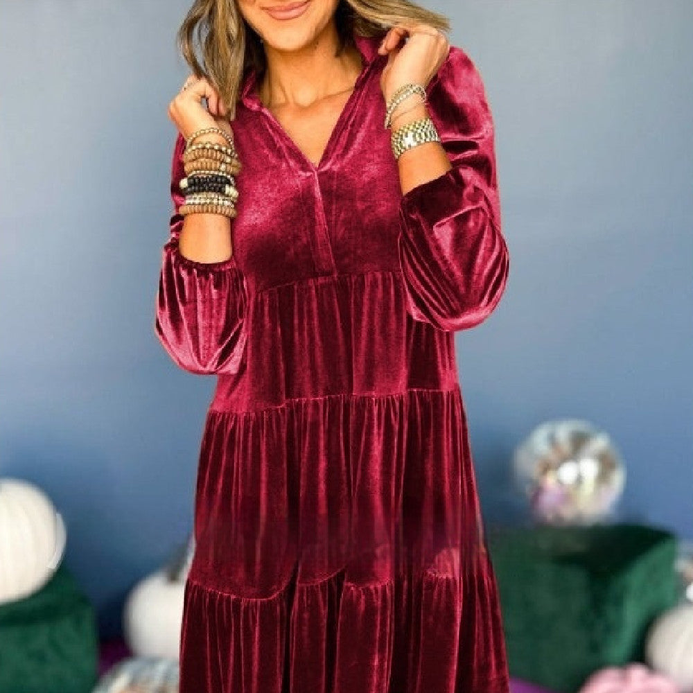 Autumn And Winter New Loose Dress Women