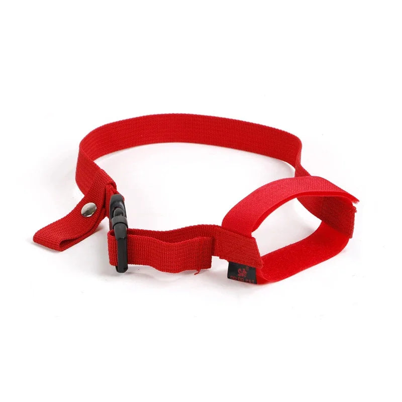 Adjustable Soft Nylon Dog Muzzle