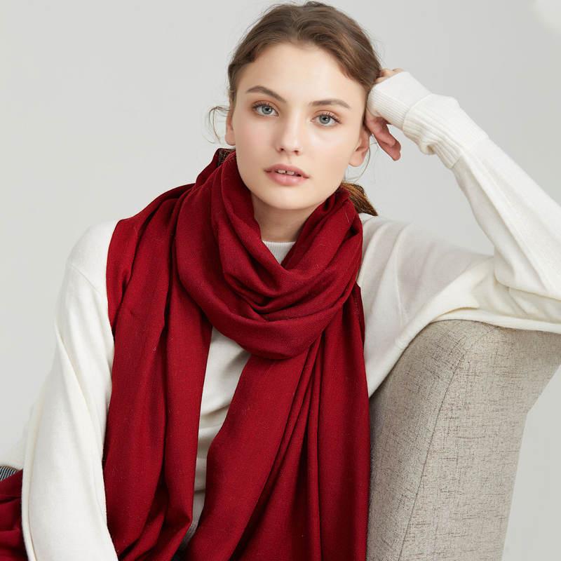 Women's Long Wool Scarf