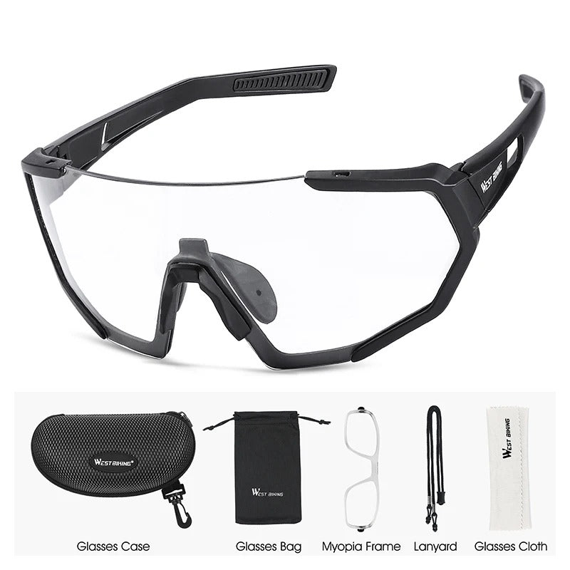 Photochromic Cycling Glasses for All Sports