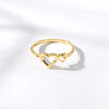 color: Gold Two Hearts