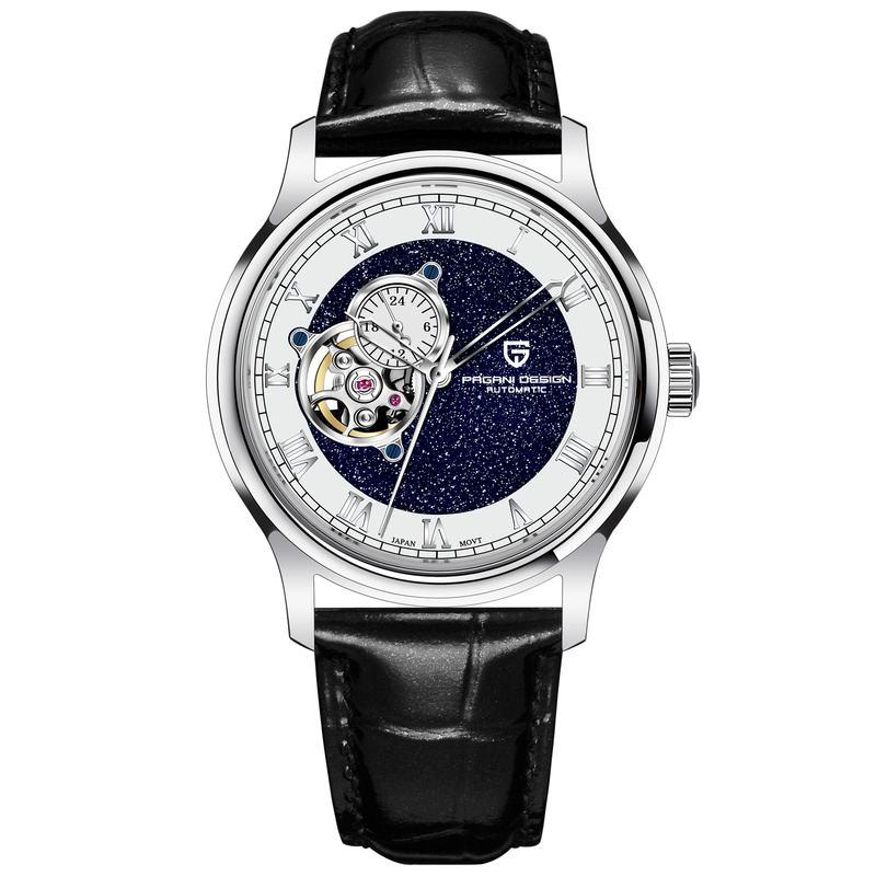 Elegant Starry Sky Men's Automatic Watch