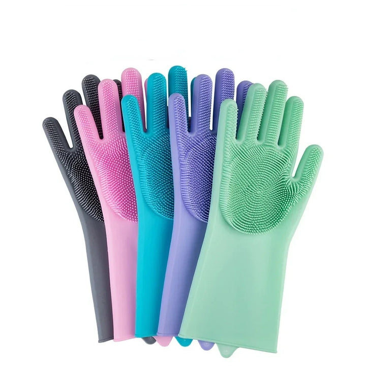 Pet Grooming Silicone Gloves