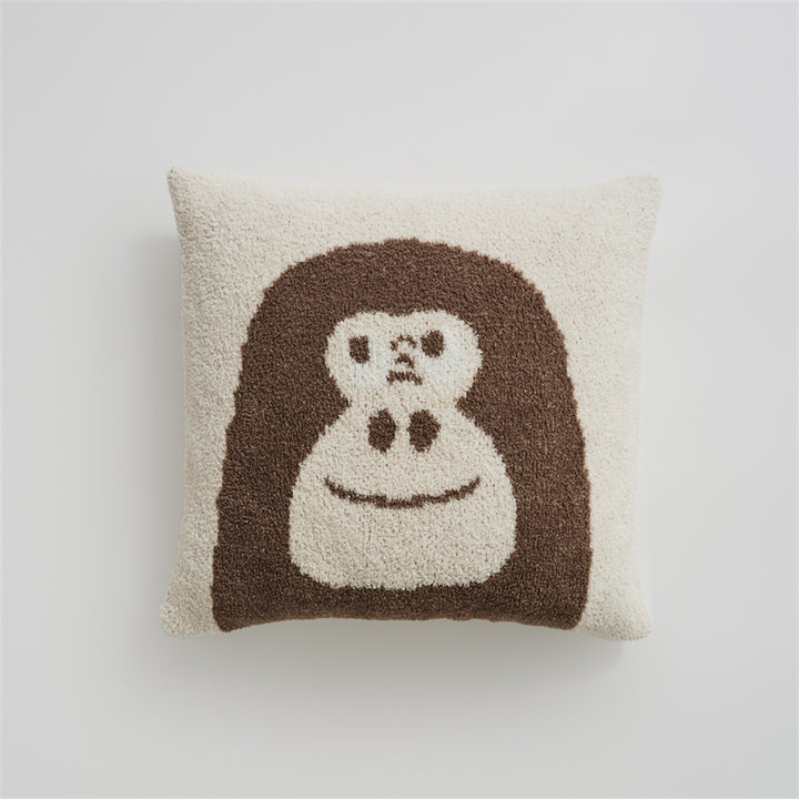 Kawaii Cartoon Gorilla Pillow Case