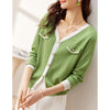 Color: Green and White