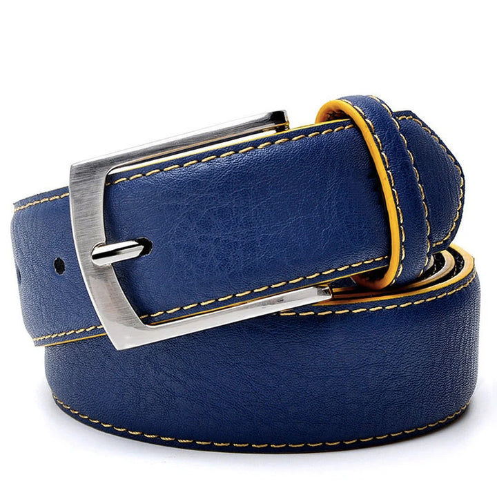 Italian Design Casual Leather Belt for Men