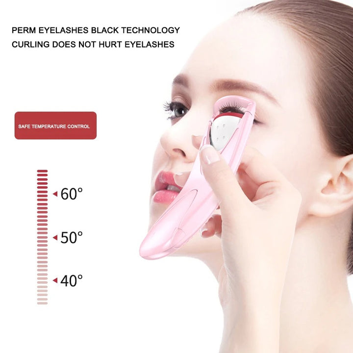 Portable Electric Heated Eyelash Curler