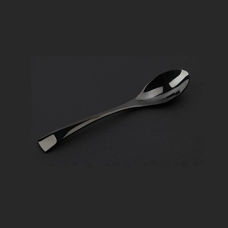 Classical Black Rose Cutlery Set