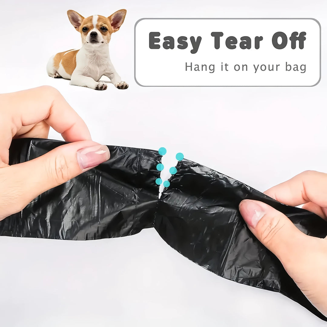 Biodegradable Dog Poop Bags - Extra Thick & Tear-Resistant Pet Waste Bags