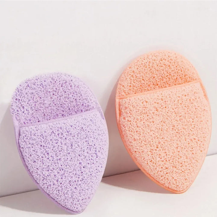 Natural Exfoliating Face Wash Cleansing Puff – Deep Clean Facial Sponge for Blackhead Removal