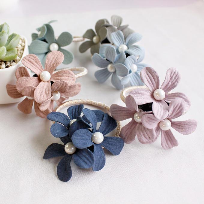 Fashion Floral Elastic Hair Rope