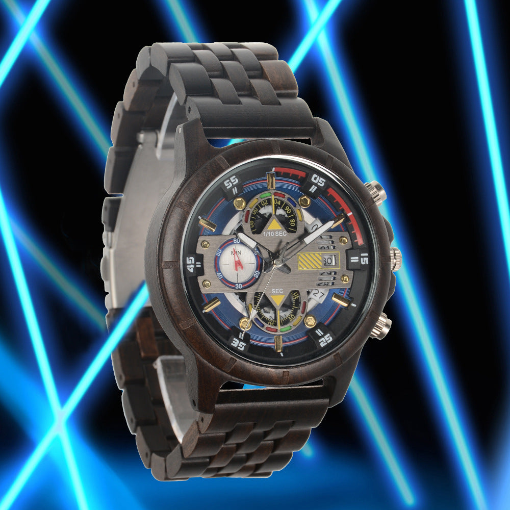 Multi-function Quartz Watch Men