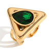 Main Stone Color: Green