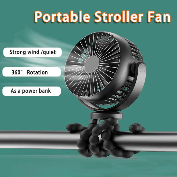 Mini Portable Stroller Fan