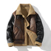 Color: Coffee Body Black Sleeve