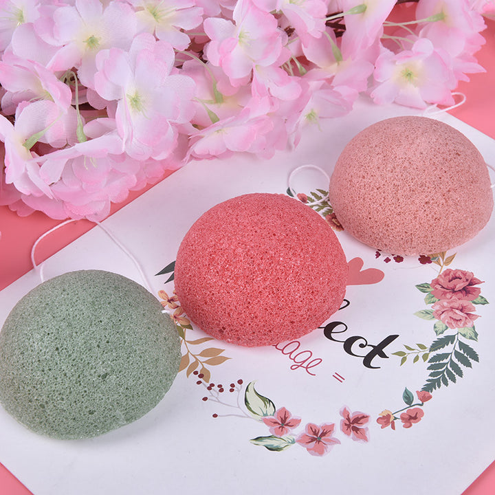 Natural Konjac Exfoliating Face Sponge