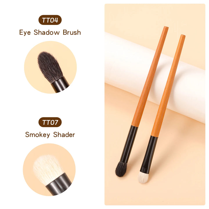 Soft Goat Hair Eyeshadow Blending Brush