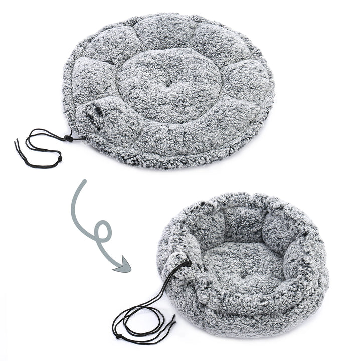 Two-Way Winter Warm Dog Bed