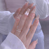 Color: Ushaped French diamond bow
