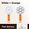 color: White and Orange