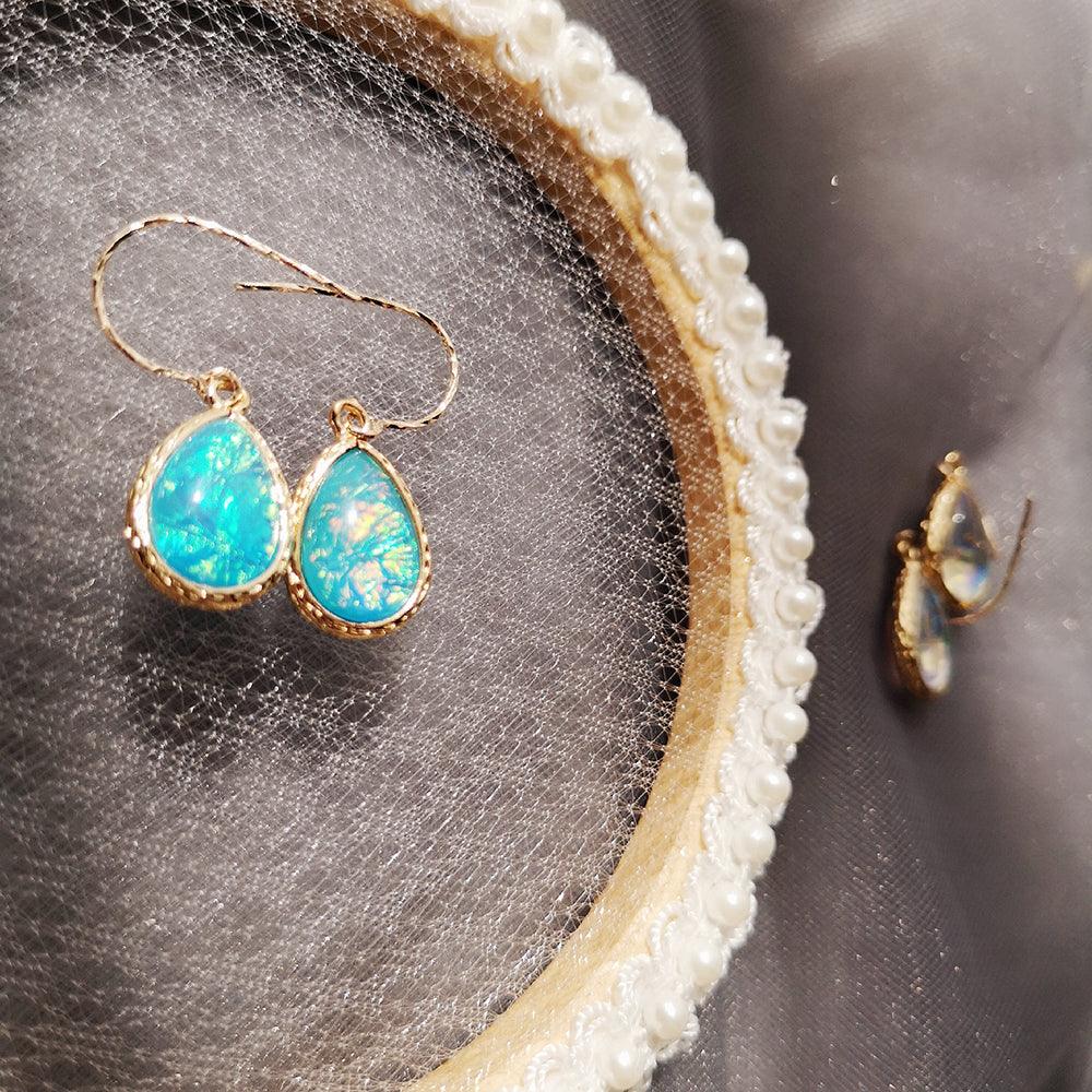 Earrings Without Ear Holes, Spiral Ears With Water Drop Earrings - Trendha