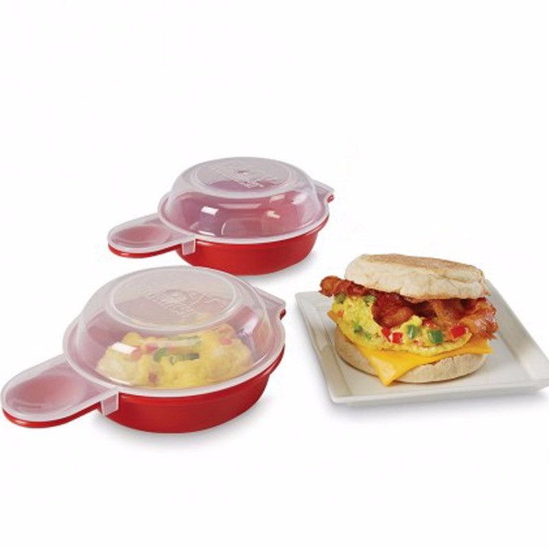 Easy Eggwich Egg Hamburg Pancake Omelet Maker Microwave Cheese Egg Poachers Eggs Tools Drop Shipping - Trendha