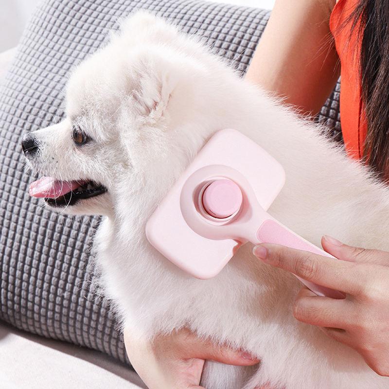 Self-Cleaning Dog & Cat Grooming Brush