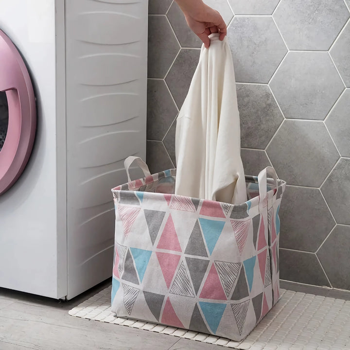 Eco-Friendly Folding Laundry Storage Basket