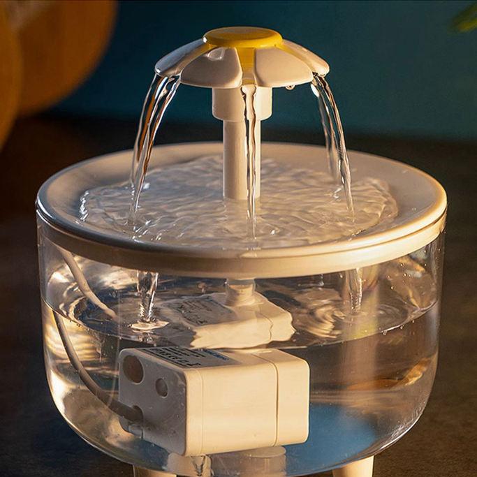 1000ML USB Cat Water Fountain with Auto Filter &amp; Prevention Pump Sensor