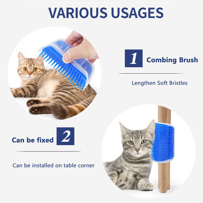 Cat Self-Grooming Wall Brush