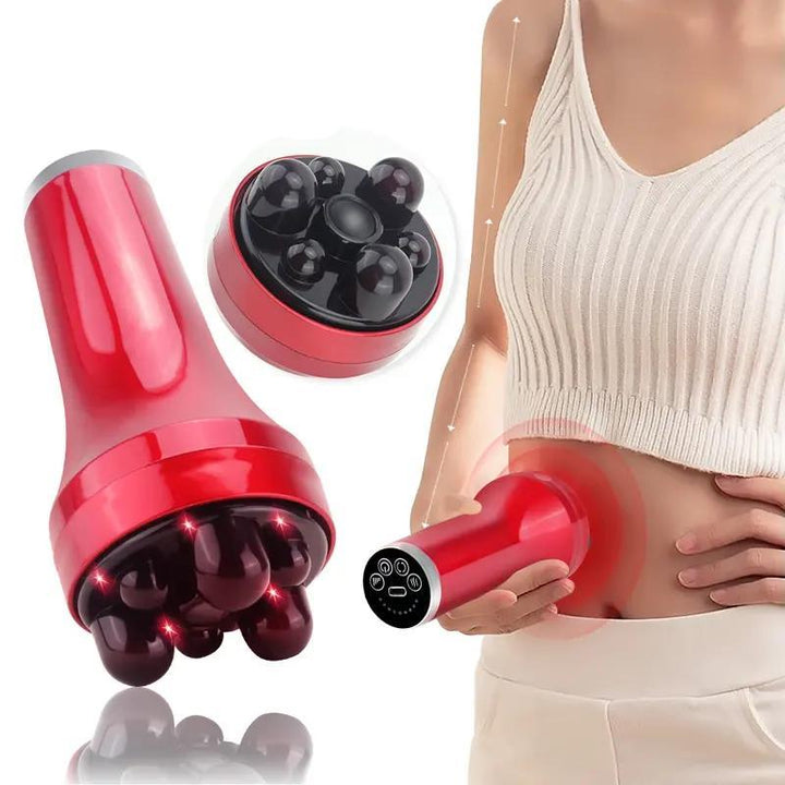 Handheld Abdominal Massager for Intestinal Peristalsis and Fat Burning