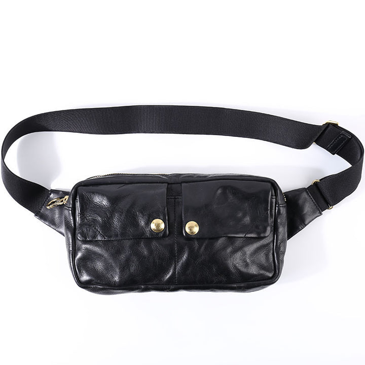 Retro Personality Single Shoulder Crossbody Men's Chest Bag