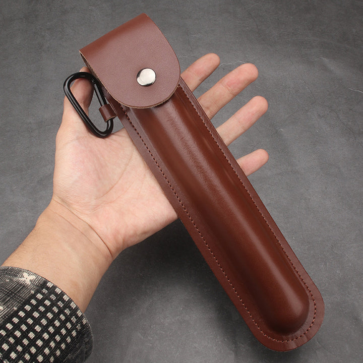 Manual Bushcraft Auger Set with Leather Case