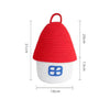 color: Red/White