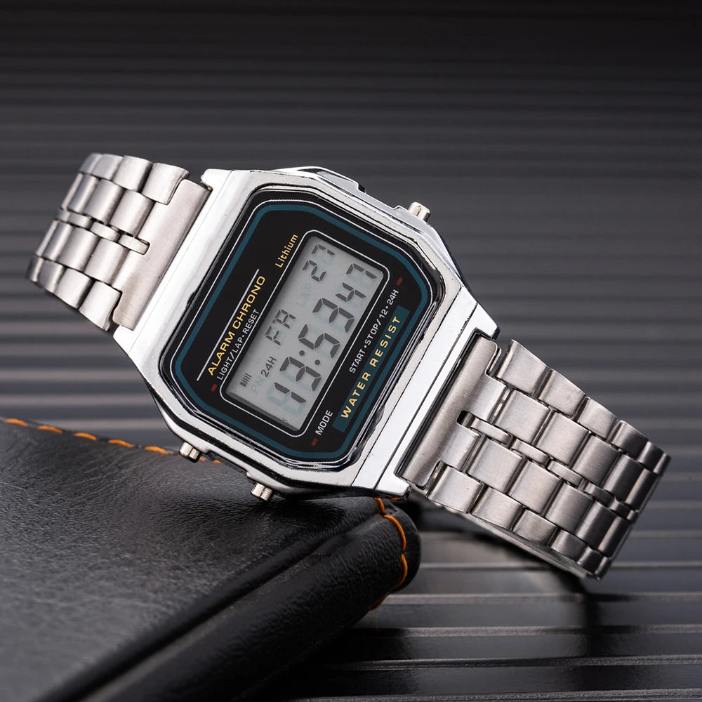 Digital Sports Waterproof LED Watch