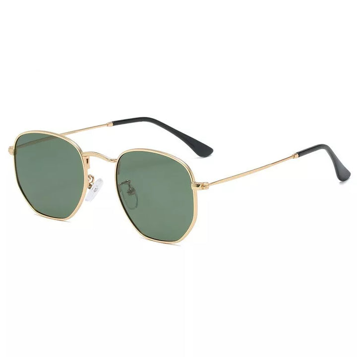 Hexagon Polarized Vintage Sunglasses for Men &amp; Women