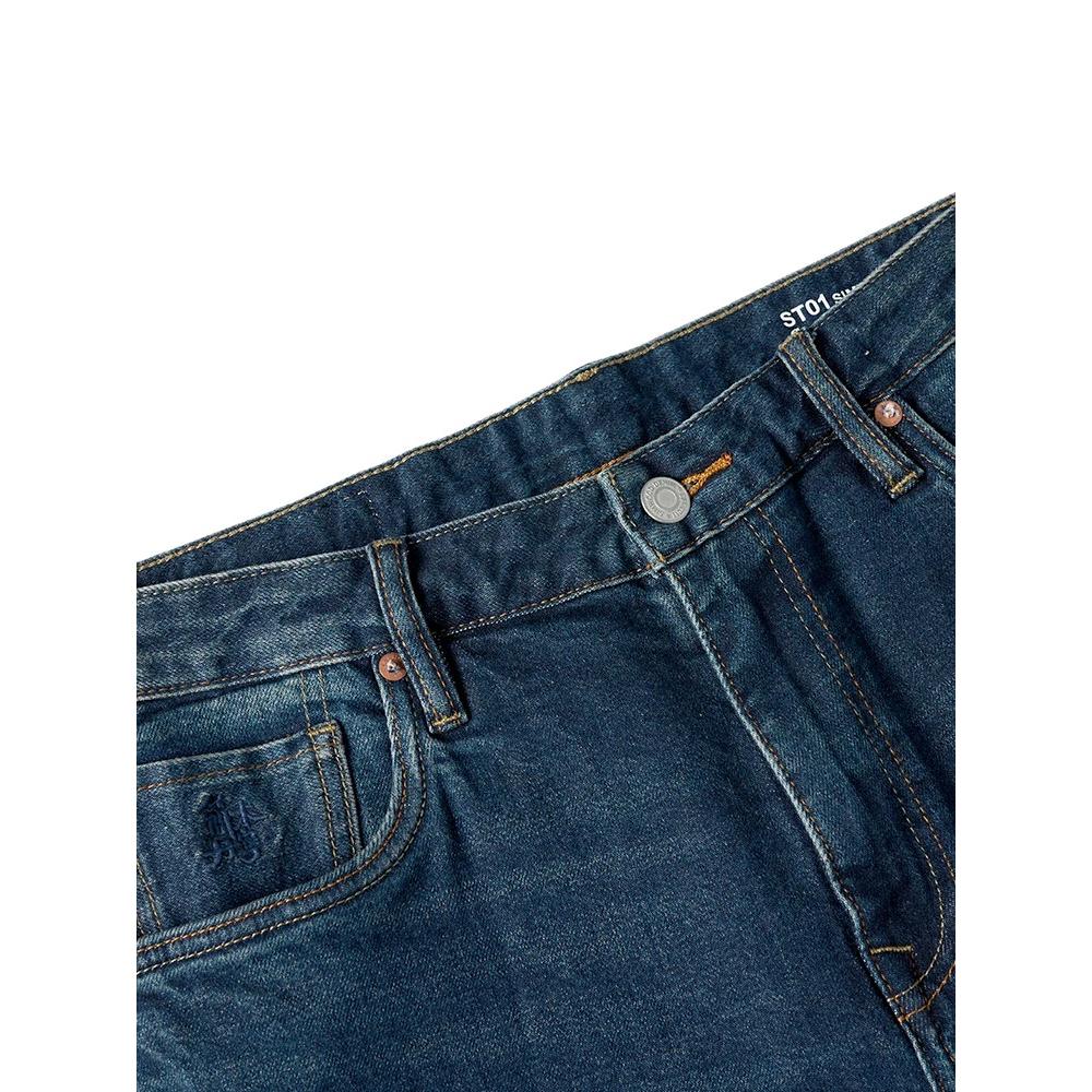 Slim Fit 13oz Elastic Selvedge Jeans