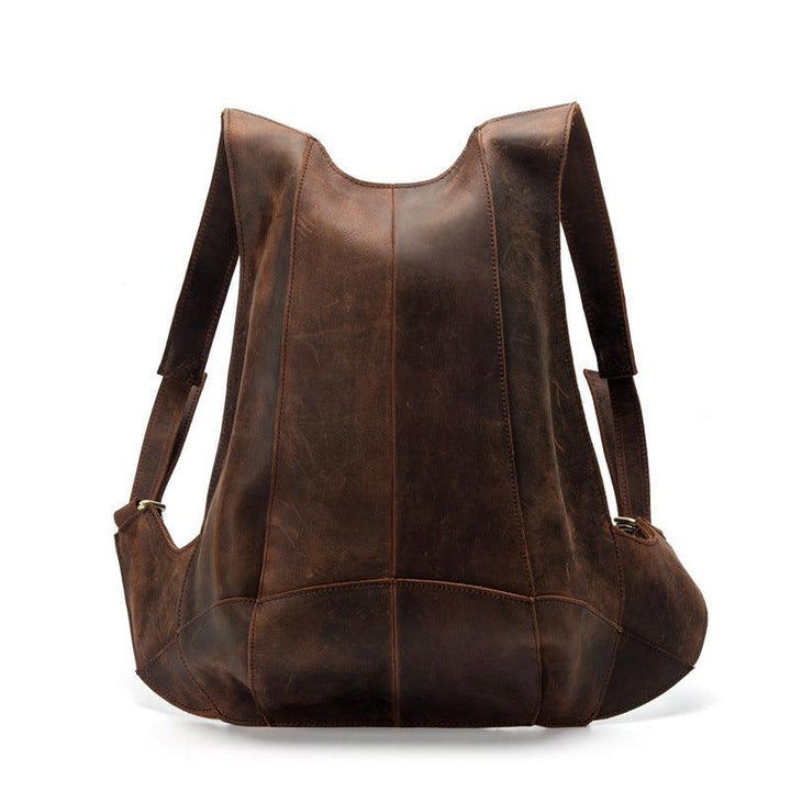 European And American Simple Leather Shoulder Bag - Trendha