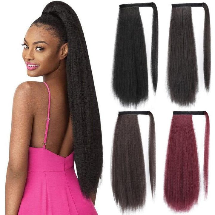 Long Straight Ponytail Hair Extension