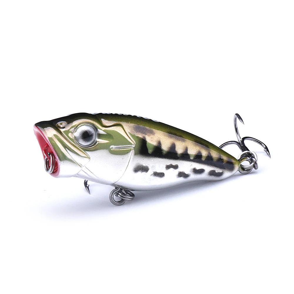 Mini Popper Fishing Lure for Topwater Action