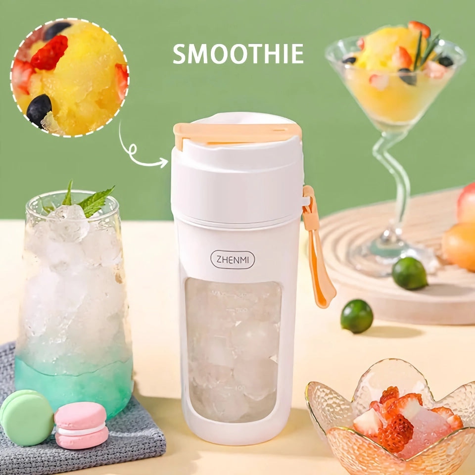 Portable Mini Electric Juicer & Smoothie Blender